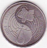   5 Franken 1984 " Auguste Piccard"